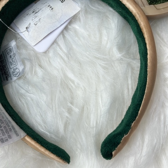 🆕 DISNEY PARKS EARS Wakanda Forever Black Panther Mickey Ears Green Gold - Picture 9 of 10